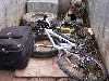 mein Bike und ich nach langer Warterei auf dem Pickup